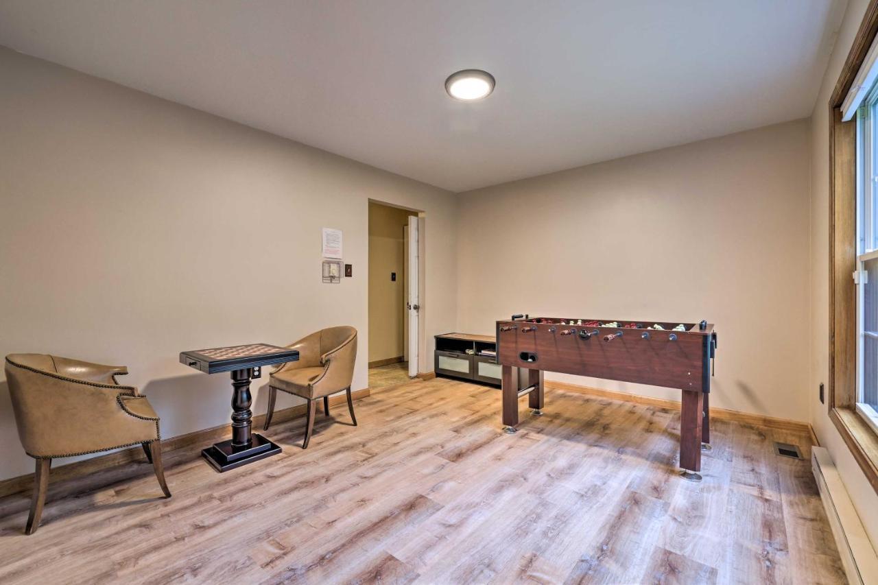 Spacious Tobyhanna Home With Lake Access And Fire Pit! Kültér fotó